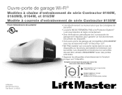 LiftMaster 8160WB Owners Manual - French