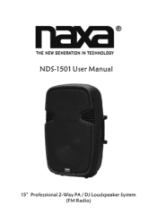 Naxa NDS-1501 NDS-1501 English Manual
