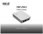 URC TRF-ZW2 Owners Manual