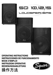 Fender SQ-10 Owners Manual