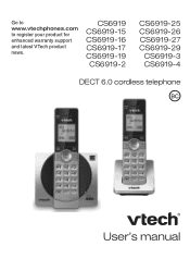 Vtech CS6919 User Manual