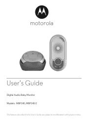 Motorola mbp140 User Guide