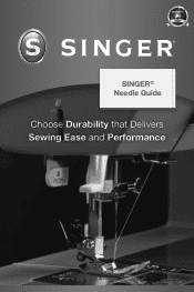 Singer HD0450S Heavy Duty Serger and Presser Foot Bundle Needle Guide