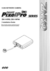 Ganz Security HSW-H37-4 ZN1-V4FN4 (IP Pinhole) Camera Manual