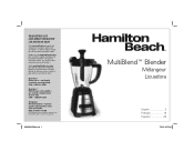 Hamilton Beach 58158 Use & Care