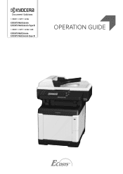 Kyocera ECOSYS M6526cidn ECOSYS M6026cidn/M6526cidn/Type B Operation Guide