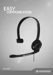 Sennheiser PC 2 CHAT Instructions for Use