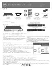 Lantronix SLC 8000 Advanced Console Manager Quick Start Guide Korean
