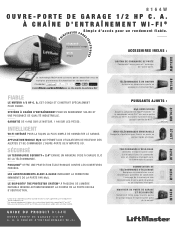 LiftMaster 8164W 8164W Product Guide French