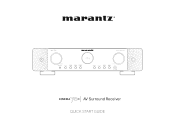 Marantz CINEMA 70s Quick Start Guide