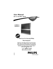 Philips 60PP9910 Quick start guide