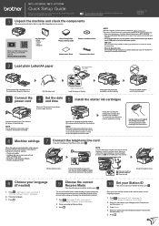 Brother International MFC-J6530DW Quick Setup Guide