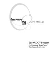 Intermec PM4i EasyADC for Microsoft Great Plains User's Manual