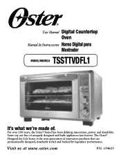 Oster TSSTTVDFL1 Manual