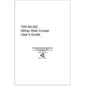 TRENDnet TW100-W2 Manual
