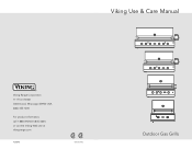 Viking VGBQ13002 Use and Care Manual