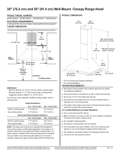Whirlpool WVW73UC6LS Dimension Guide