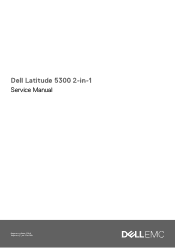 Dell Latitude 5300 2-in-1 Service Manual