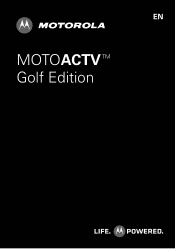 Motorola MOTOACTV User Guide