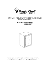 Magic Chef MCWC50DSTF User Manual