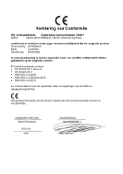 LevelOne KVM-0290 EU Declaration of Conformity