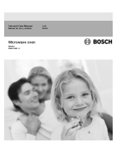 Bosch HMV5051U Instructions for Use
