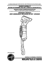 Hoover WindTunnel Air Steerable Upright Vacuum Product Manual
