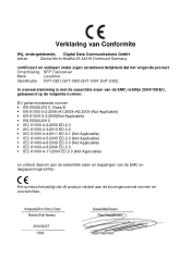 LevelOne GVT-0300 EU Declaration of Conformity