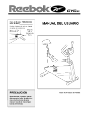 Reebok Cyc 2i Bike Spanish Manual