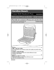 Hamilton Beach 25451 Use & Care