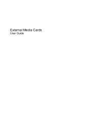 HP Dv5-1140us External Media Cards - Windows Vista
