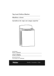 Haier GWT800AW User Manual