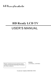 Haier LY19R1WW User Manual