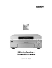 Sony STR-V555ES Technical Background