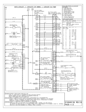 Frigidaire FGEF304DKW Wiring Diagram (All Languages)