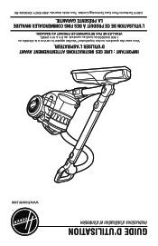 Hoover SH40075 Product Manual