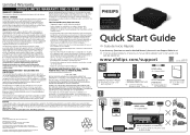 Philips BDP7301 Quick start guide