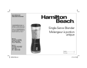 Hamilton Beach 51109C User Guide