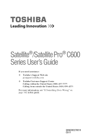 Toshiba Satellite C655-SP5135L User Guide