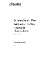 Actiontec ScreenBeam Pro Business Edition User Manual