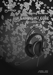 Asus TUF GAMING H7 Core Quick Start Guide for Multiple Languages