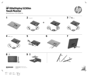 HP EliteDisplay S230tm Quick Setup Guide