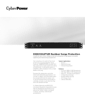 CyberPower RKBS15S2F12R Datasheet