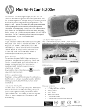 HP lc200w Product Information