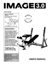 Image Fitness 3.0 English Manual