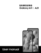 Samsung Galaxy A11 Verizon User Manual