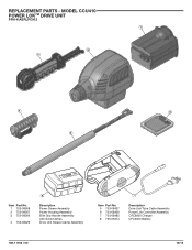 Cub Cadet CCU410 Power-Lok Drive Unit Parts Manual