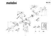 Metabo DS 175 Parts Diagram