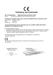 LevelOne FCS-1131 EU Declaration of Conformity