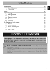 Smeg SIMU324D Instruction manual